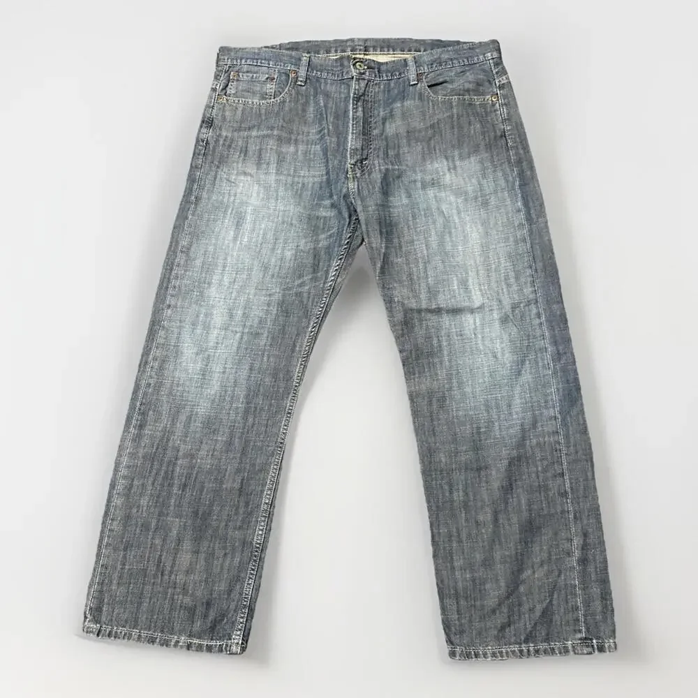 VTG Levis Baggy Y2K Jeans‎ Mens 38x30 Blue 569 Loose Straight Grunge Skater